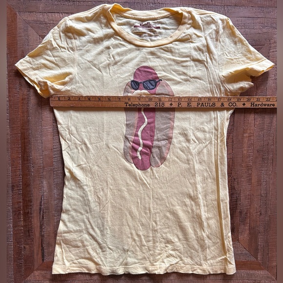 Threadless “Moustardche” Girly Shirt XXL - Picture 2 of 4